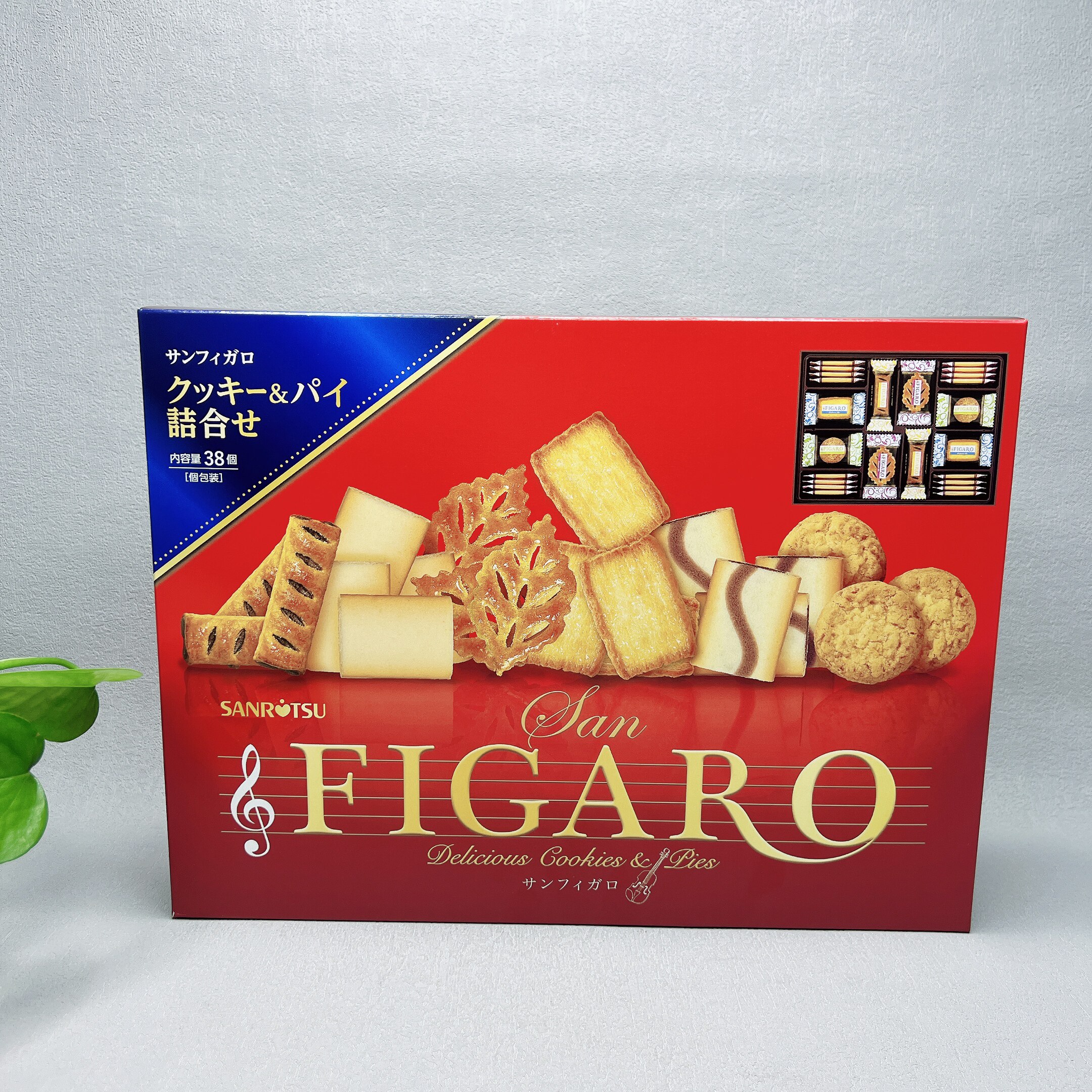 临期日本三立多口味饼干礼盒267.4g网红休闲零食下午茶点心伴手礼