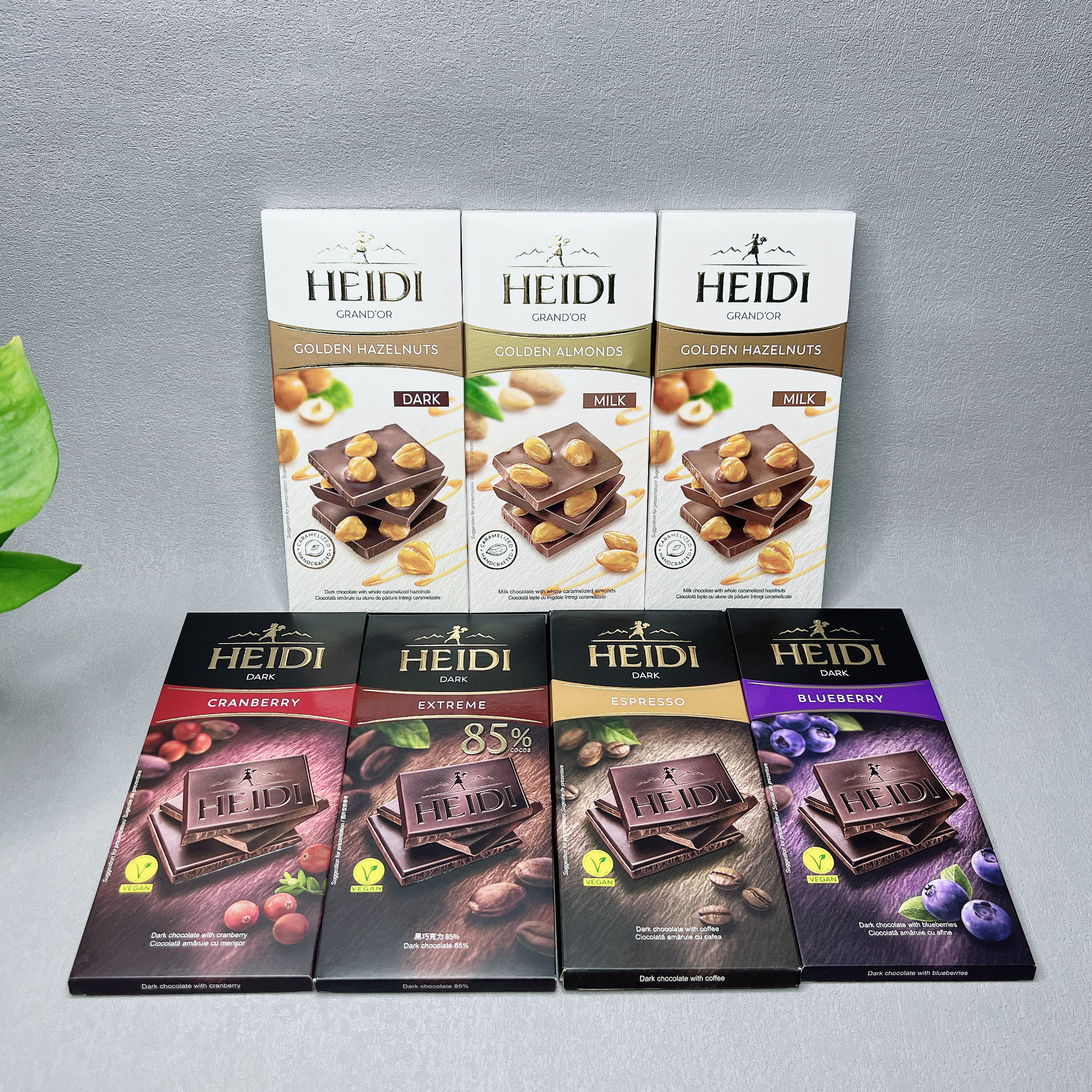 临期清仓 赫蒂缤纷迷你黑巧克力特黑85%咖啡薄荷柠檬500g休闲零食