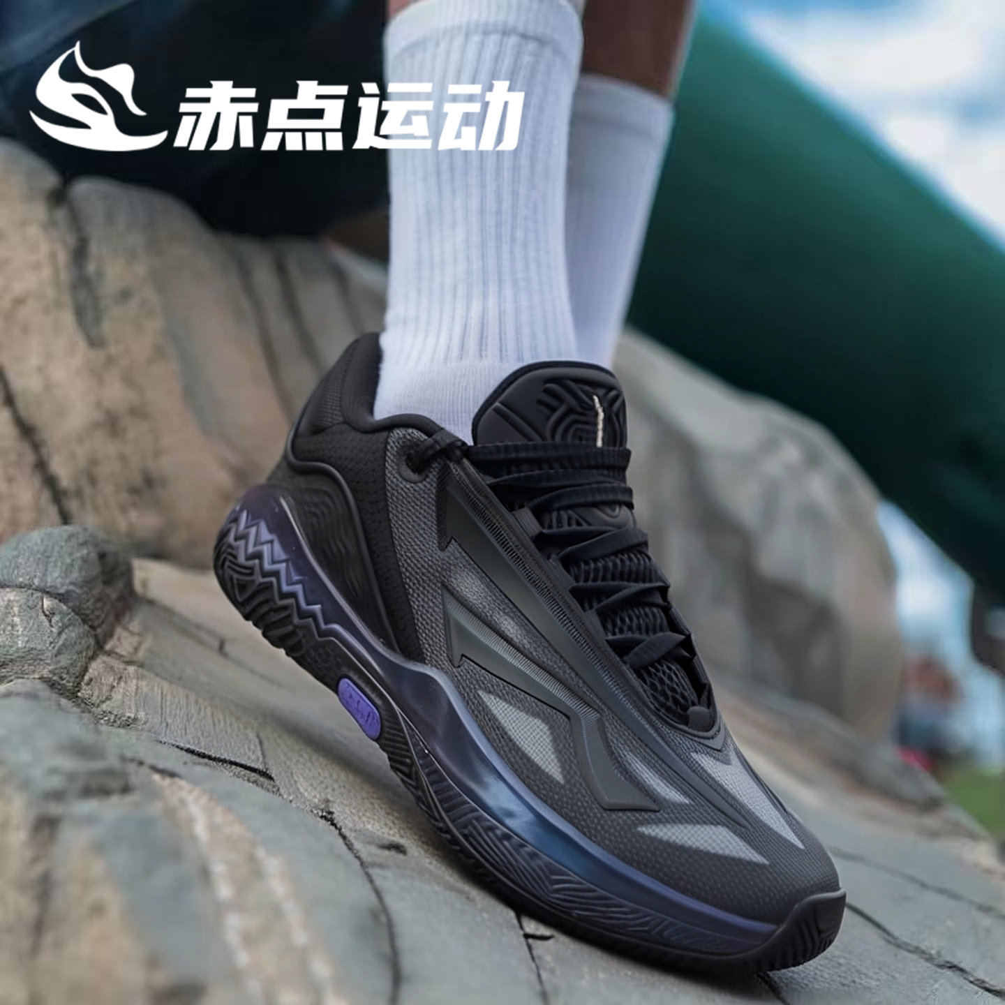 赤点运动 ANTA安踏 KAI 2 欧文先驱二代 低帮篮球鞋 912541114S-1