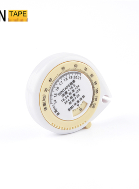 wintape多功能BMI水滴形卷尺健身用三围尺胸围臀围臂围腰围腹围尺