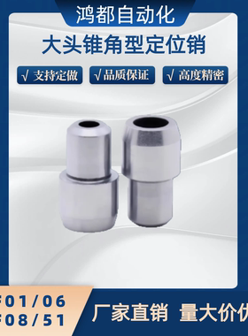 大头锥角定位销YCF01 YCF06 YCF08 YCF11 21 31 26 36 41 51-D-PL