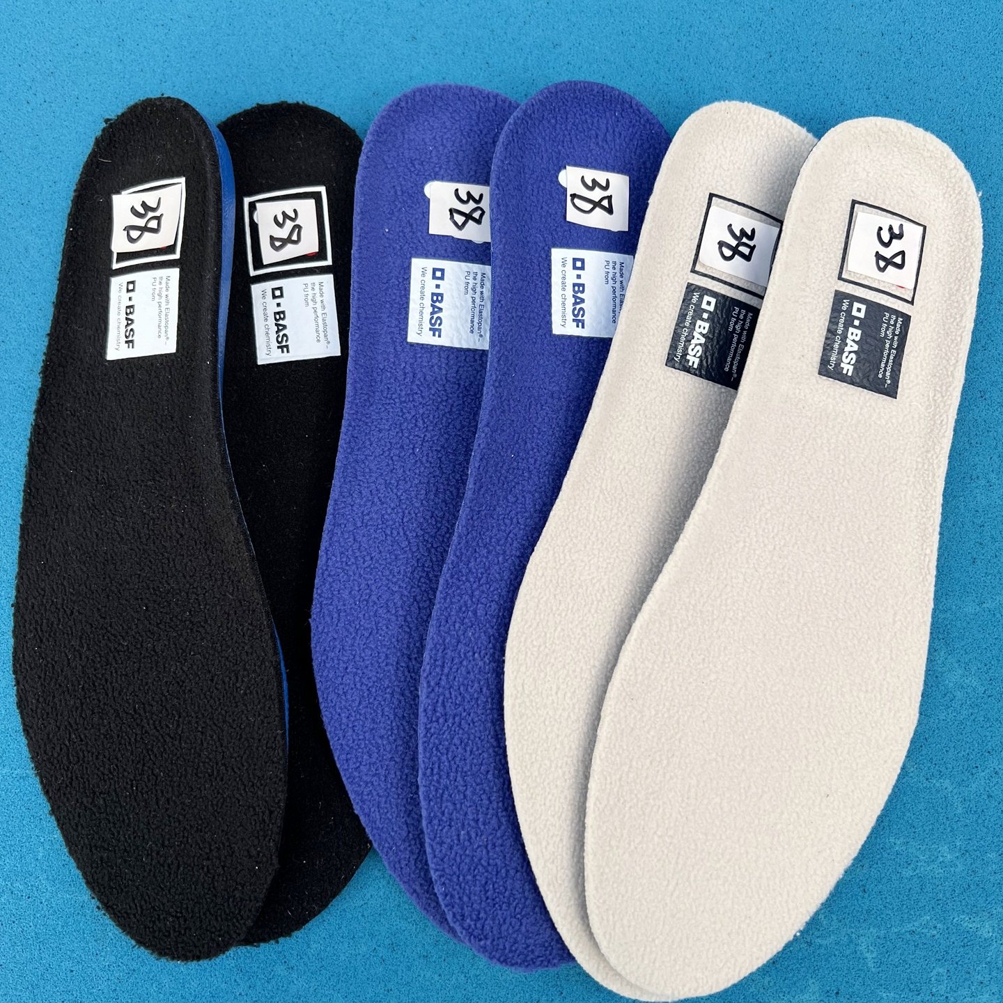 秋冬原Z斐系鞋垫FL绒面运动鞋板鞋休闲鞋老爹鞋巴斯夫保暖鞋垫正