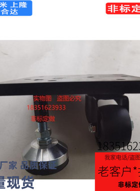 HCFT6-60连体型脚轮 带调整块