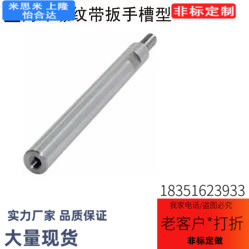 一端台阶型导向轴 ESH-D8 10 -L20-M3-P5-N3-S2内外螺纹带扳手槽