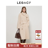 「静奢风范 自成焦点」LEGACY高端轻奢环保皮草小香风外套女长款