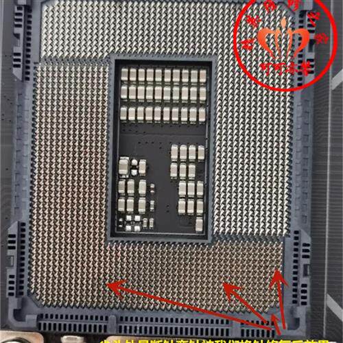 电脑主板CPU底座更换换针维修/AMDCPU修复断针换针脚弯歪补针修_虎窝淘
