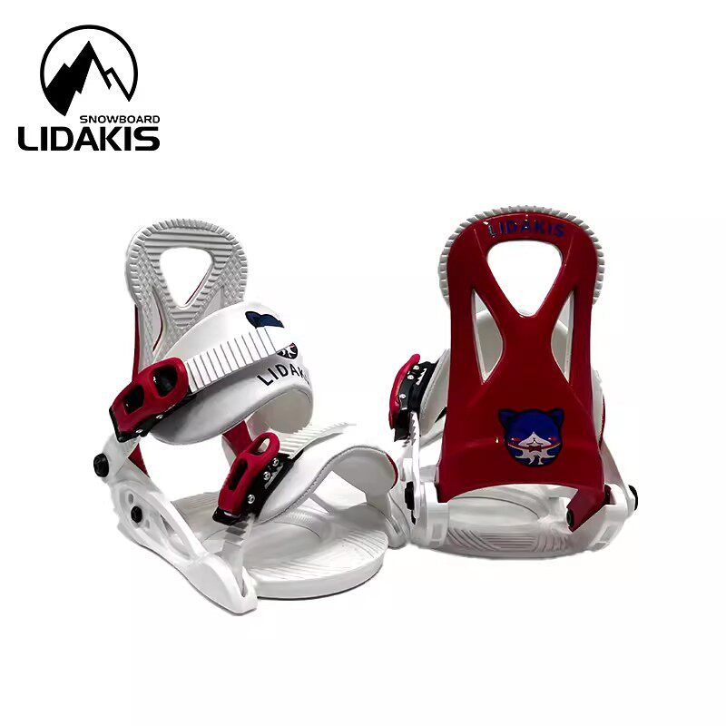 正品力达克丝儿童固定器单板滑雪板男孩女孩专业滑雪鞋2024新款