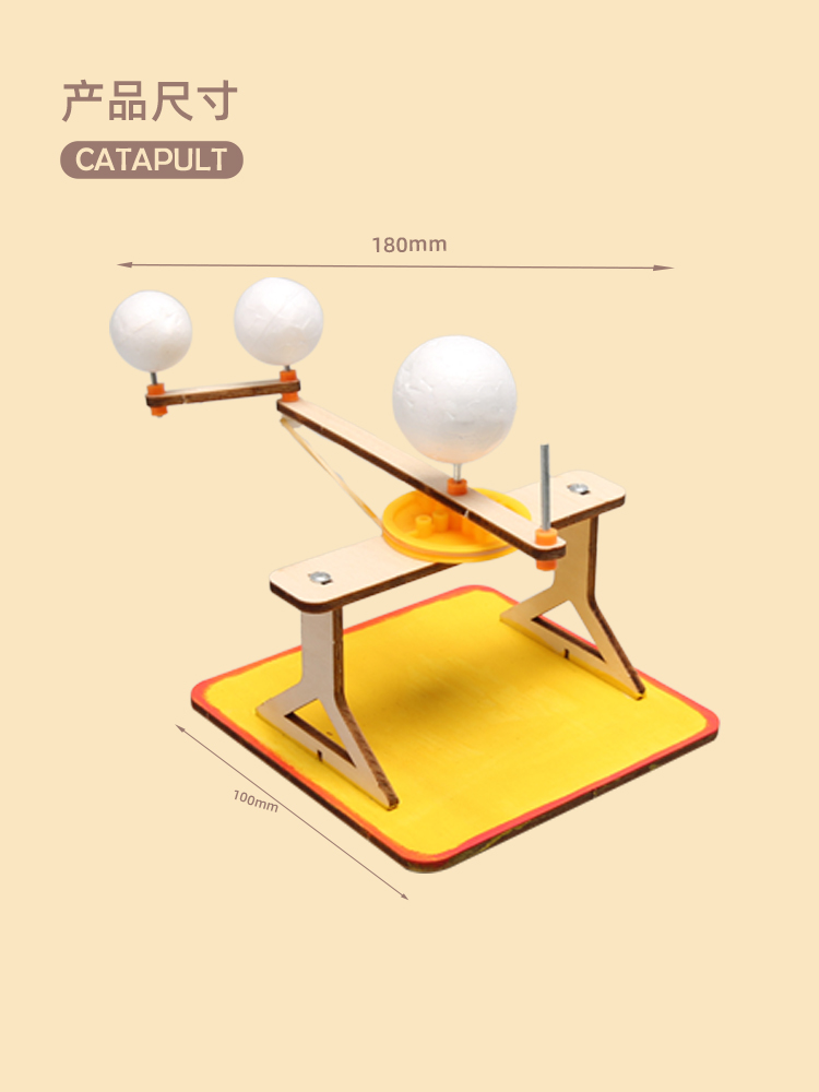 太阳月亮地球天体演示三球仪模型diy科技小制作科学实验拼装玩具 玩具/童车/益智/积木/模型 科学实验 原图主图