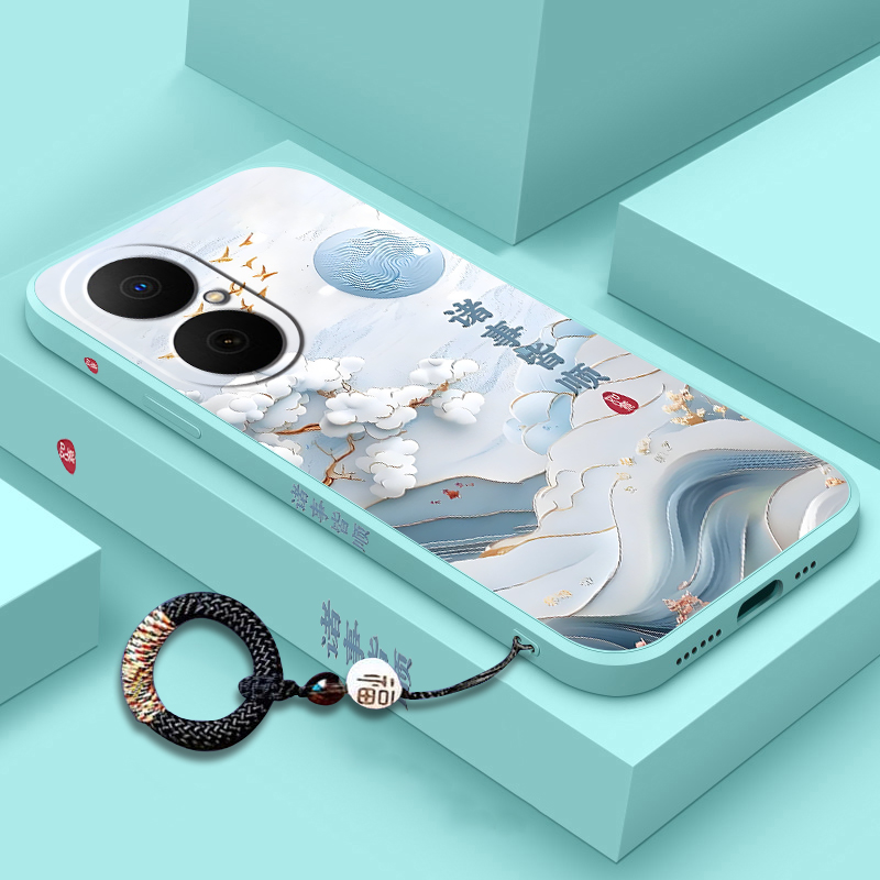 适用华为畅享80手机壳畅亨8O新年款中国风诸事皆顺huawei畅想80硅胶壳全包防摔套JUY一AL00超薄磨砂软壳男女