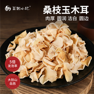 桑枝玉木耳白木耳小炒肉食材大别山红色老区安庆岳西特产菜园小记
