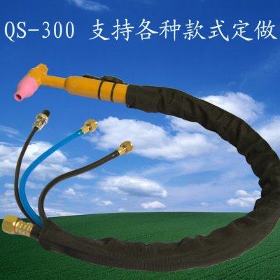 QS300A水冷式氩弧焊枪 qs300氩弧焊枪头焊把线氩弧电焊机焊枪配件