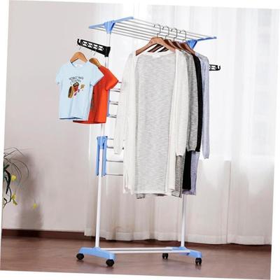 clothes drying rack fold laundry garment dryer hanger 杆衣架