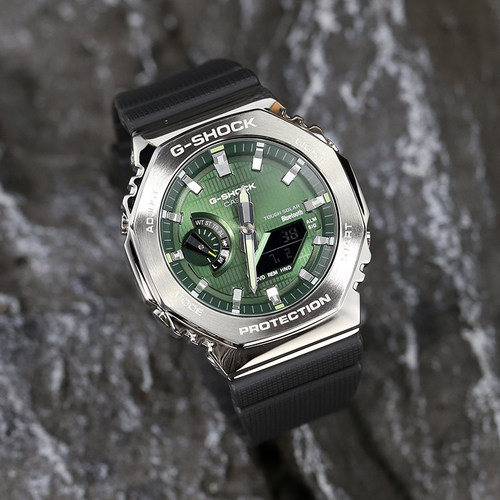 卡西欧男双显太阳能蓝牙