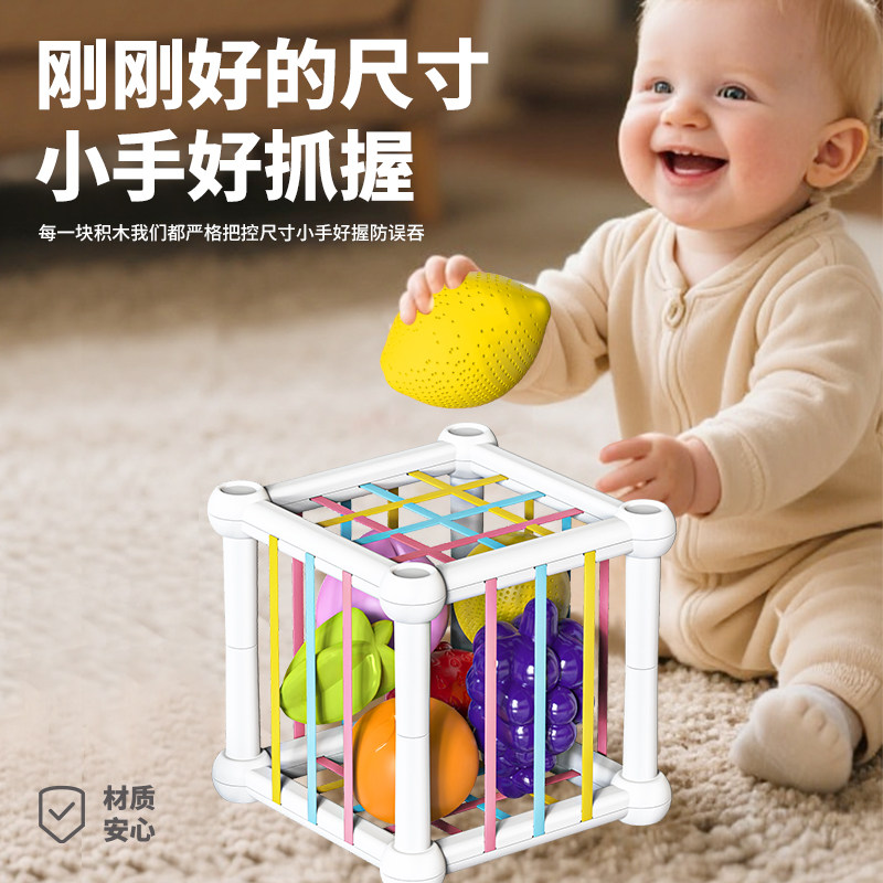 婴儿塞塞乐0一1岁宝宝手指精细玩具6个月以上新生六7益智8早教9幼