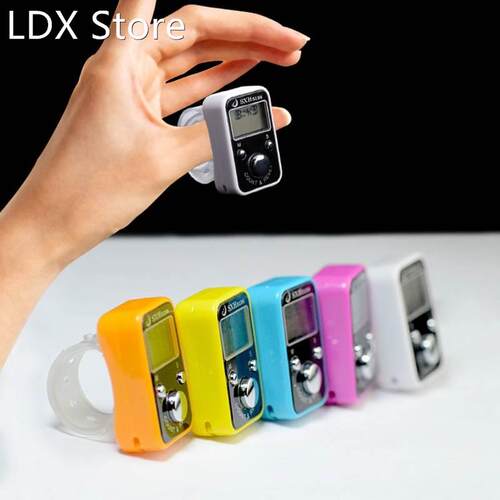 Digital Golf Sport Finger Hand Held Ring Tally Counter w/ Cl
