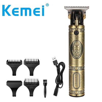 Kemei Barber Shop Oil Head 0mm Electric Hair Trimmer Profess