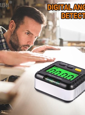 360 Degree Magnetic Digital Inclinometer Level Box Gauge An