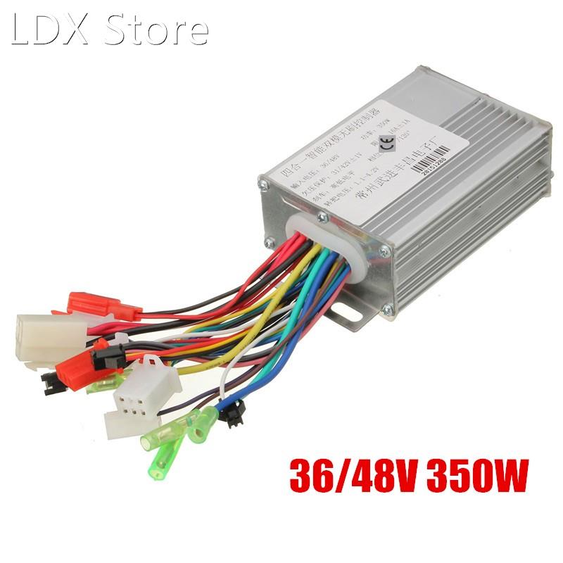 350W 36V/48V DC 6 MOFSET Brushless Controller, E-bike/ E-sc