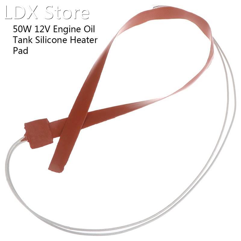 50W 12V Electric Heating Pads Silicone Heater Thermal Heatin