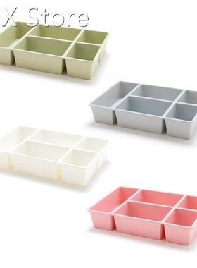 2022 New Multi Grids Makeup Storage Box Home Office Desktop