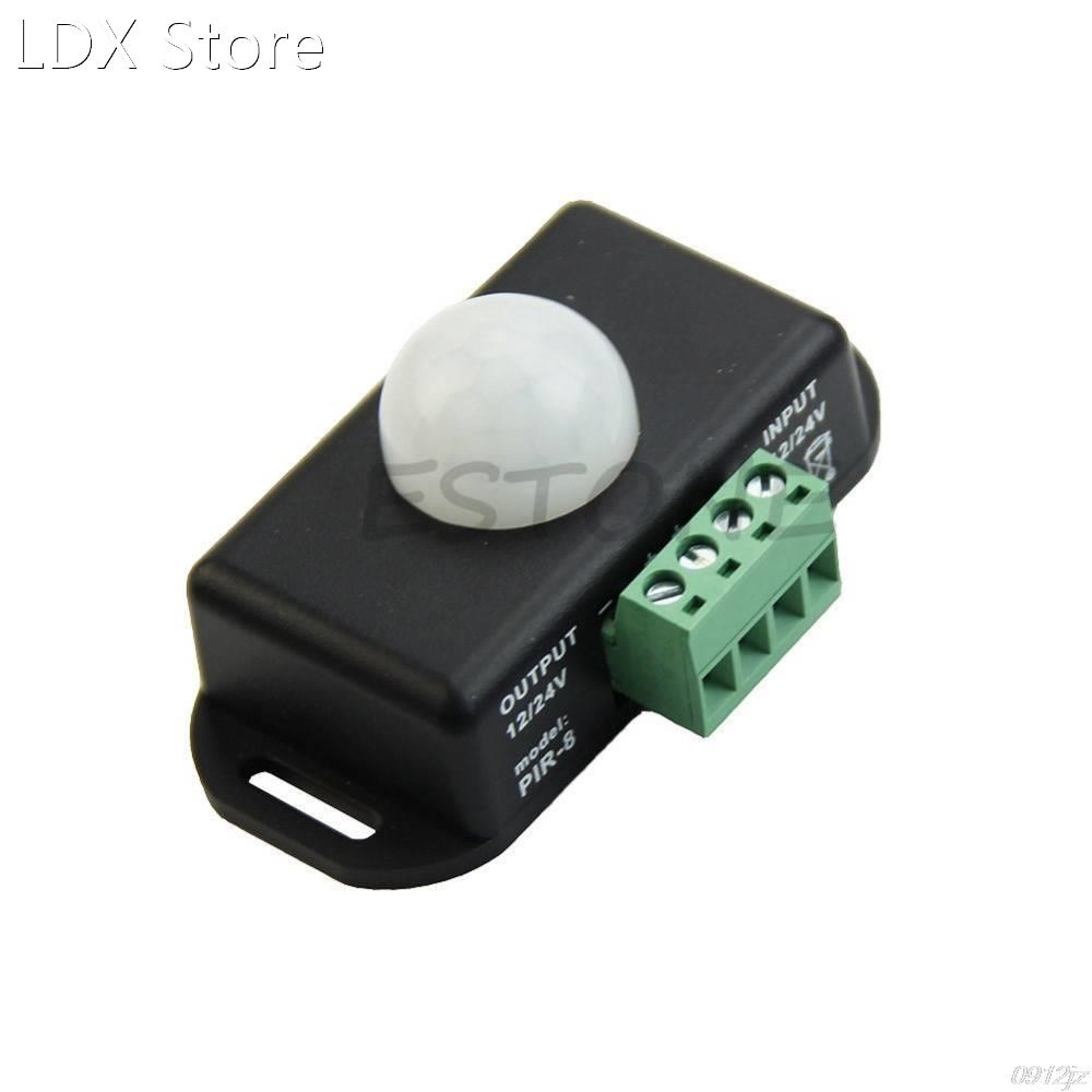 DC 12V/24V Body Infrared PIR Motion Sensor Switch 适用于 LED