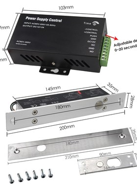 IP67 Waterproof Fingerprint Access Controler Kit RFID  Keyp