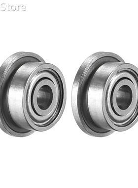 2pcs F692ZZ Flange Ball Bearing 2x6x3mm Double Metal Shielde
