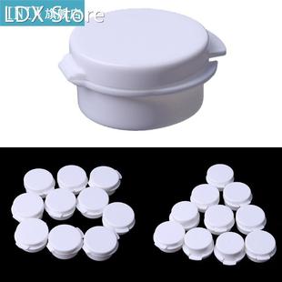 10Pcs 5 Gram Empty Clear Plastic Jars Cosmetic Jar Make Up J