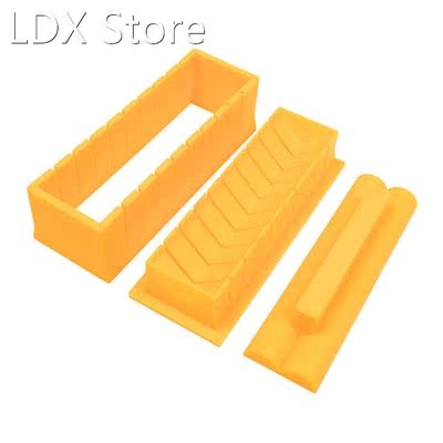 Lengthened Heart Shape Sushi Mold Plastic DIY Sushi Maker To