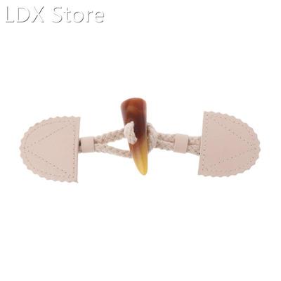 Retro Ox Horn Sewing Toggle Buttons 适用于 Coat Jacket Knitw