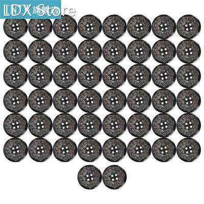 Buttons Clothing Accessories Sewing Button 4 Buttonhole DIY