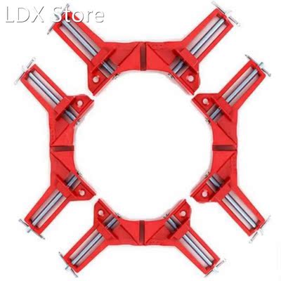 1/4Pcs 90 Degree Right Angle Corner Holder Clip Multifunctio