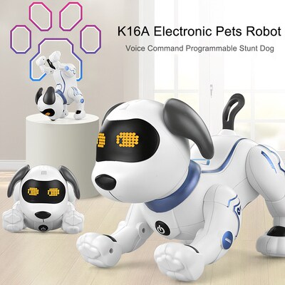 LE NENG TOYS K16A Electronic Pets Robot Dog Stunt Dog Voice