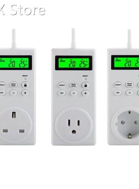 Wireless Thermostat Timer Switch Socket, Programmable Wirele