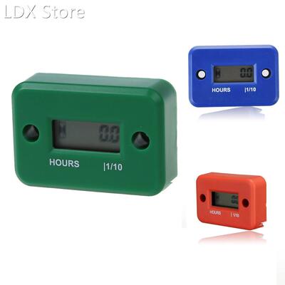 Digital Hour Meter 适用于 Motorcycle Bike ATV Snowmobile Boa
