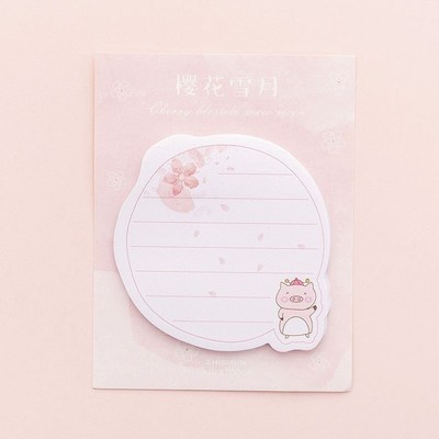 Pink Pig Flamingo Cute nicorn y Note Creative Notepad Memo P