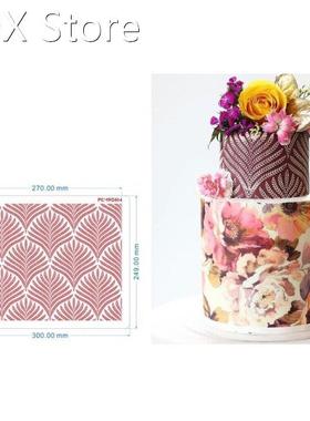 Cake Stencil Flower And Leaf Cake Decorating Tools Wedding W