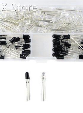 50pairs 3mm 5mm 940nm LEDs Infrared Emitter and IR Receiver