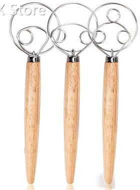 3PCS Danish Dough Whisks, Mixing Whisk Tools 适用于 Kitchen