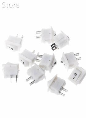 10 Pcs 2 Pin 10x15mm SPST ON/OFF Soldering Terminal Boat Roc