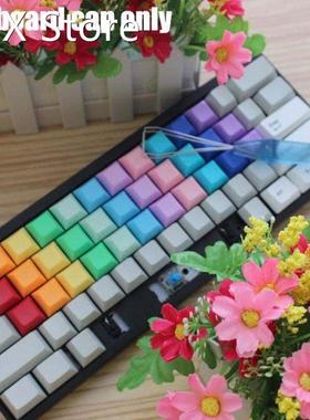 Colorful Replacement Keyboard Cap Pbt Keycaps Dsa Mechanical