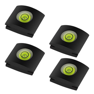 4Pcs/Set Camera Bubble Spirit Level Hot Shoe Protector Cove