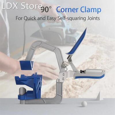 90° Corner Clamp Auto-adjustable Face Frame Clamp Woodwo