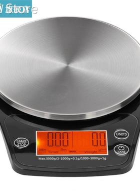 Digital Multifunction LCD Hand Drip Coffee Scale Kitchen Foo