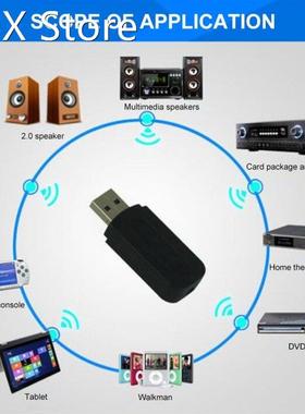 3.5mm Jack USB Bluetooth-compatible AUX Wireless Car Audio R
