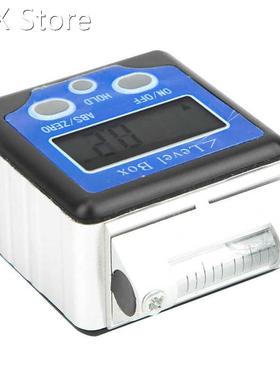 Digital Inclinometer Level Box Angle Gauge Meter 4x90 Degree