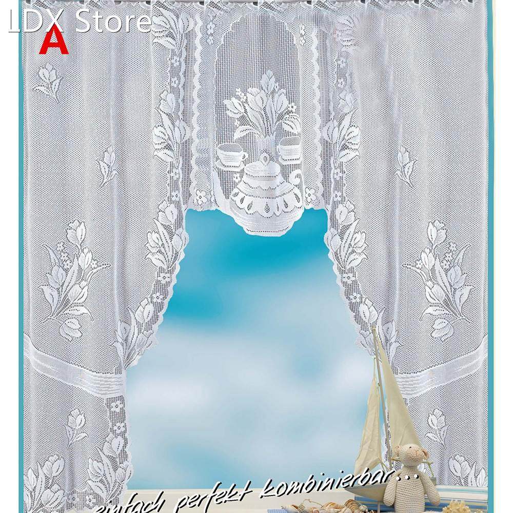 1pc 120x105cm vintage style lace coffee curtain kitchen curt