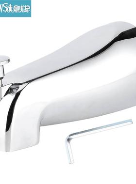 Wall Mounted Electroplate Bathtub Faucet Concealed Tub Spout