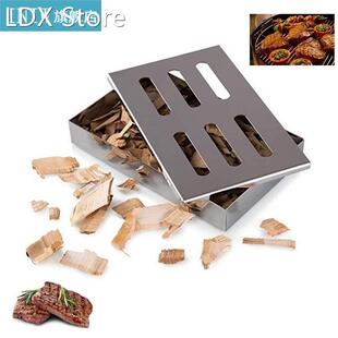 1pc Heat-Resistant BBQ Box Creative Stainless Steel