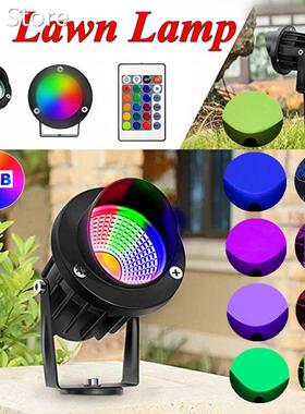 New 10W Landscape Lights Waterproof LED Garden Spotlights RG